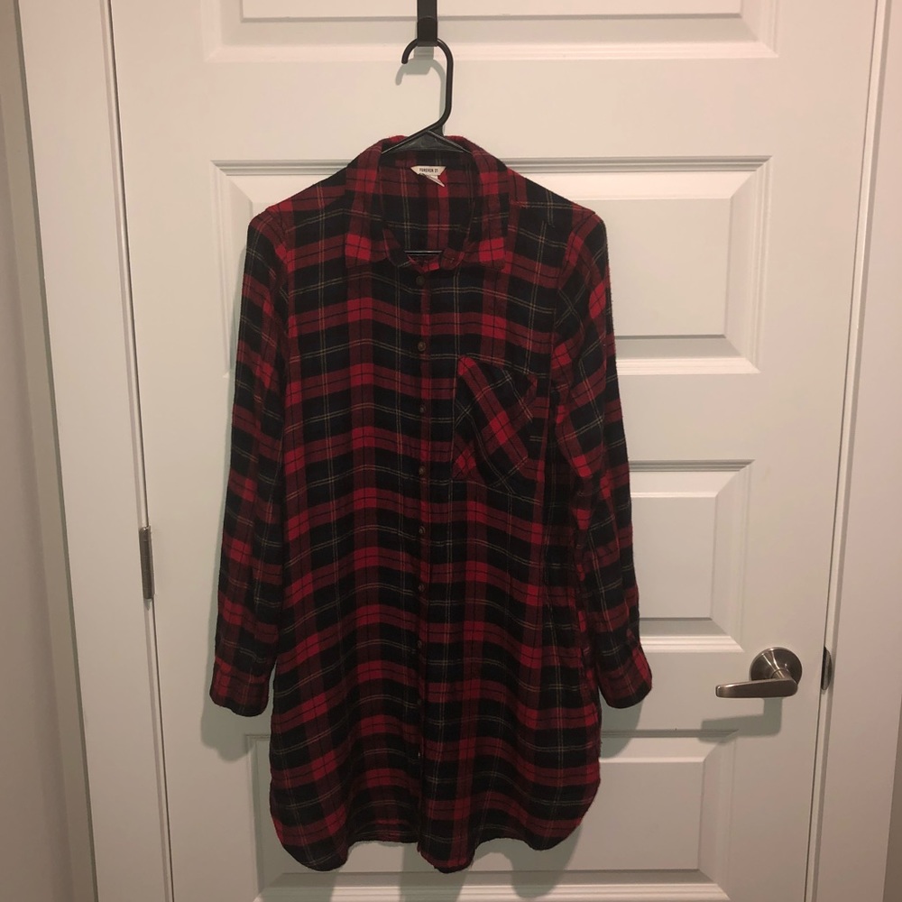 Women’s flannel dress